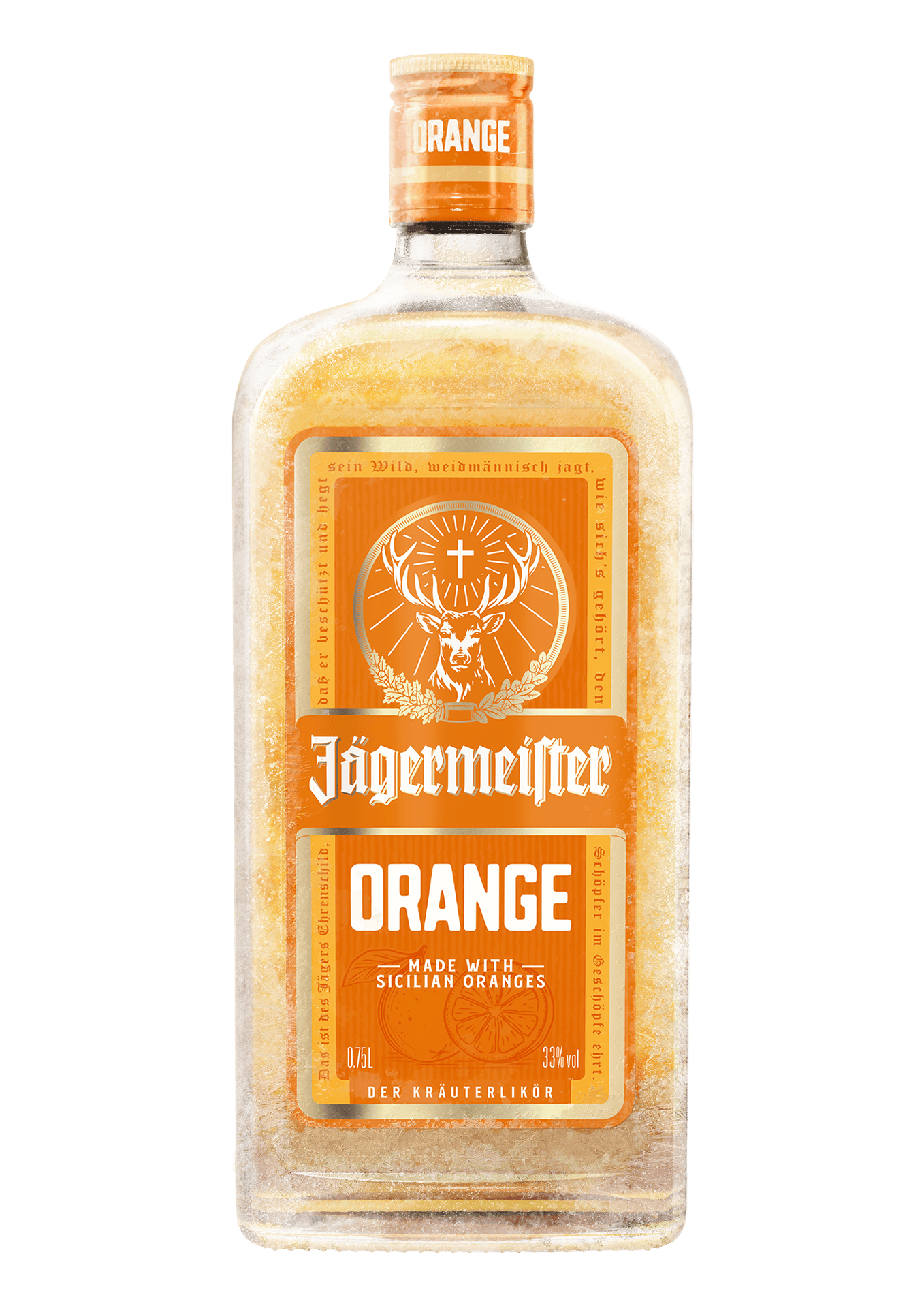 Jägermeister ORANGE Produkt Flasche