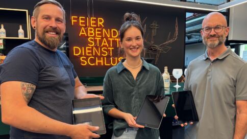 Benedykt Koziol, Carla Rieß und Christian Koch